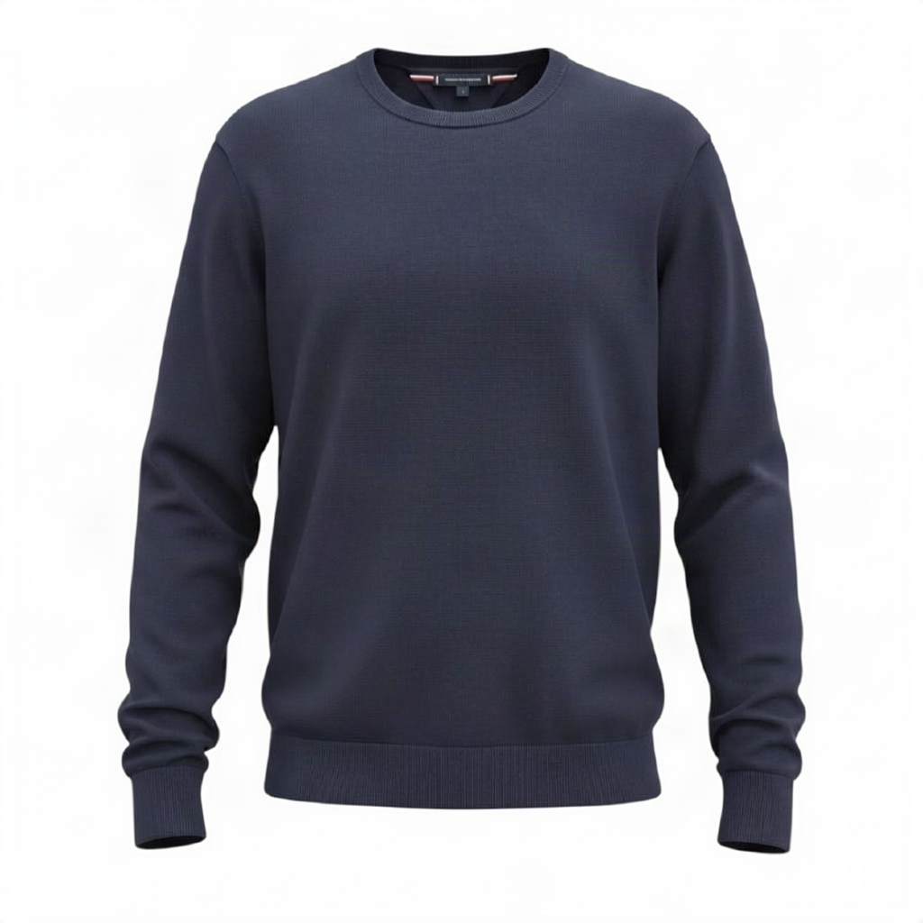 Maglione Classico Blu Navy