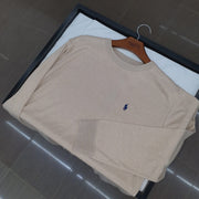 Maglione in Cotone Sabbia