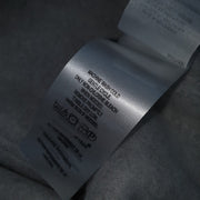 Felpa con Zip Grigio Antracite