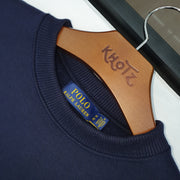 Felpa con Orsetto Blu Navy