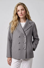 Cappotto corto doppiopetto