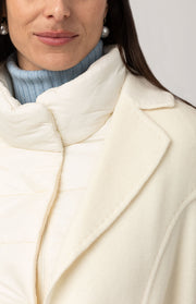 Cappotto oversize con piumino interno