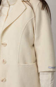 Cappotto oversize con piumino interno
