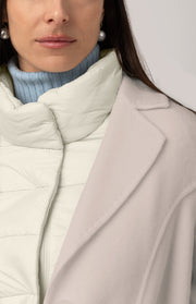 Cappotto oversize con piumino interno