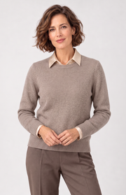 Maglione corto in cashmere