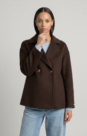 Cappotto corto svasato