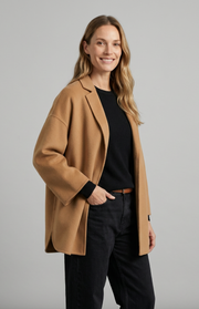 Cappotto corto oversize