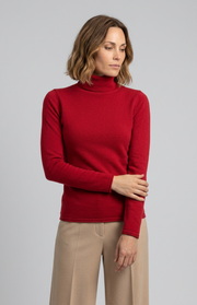 Maglione collo alto essenziale