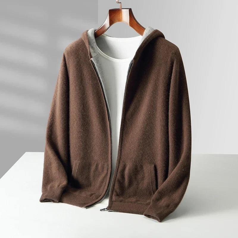 Giacca con cappuccio reversibile Steele