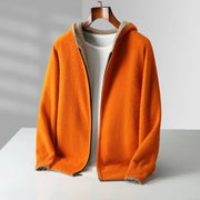 Giacca con cappuccio reversibile Steele