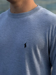 Maglione in Cotone Grigio