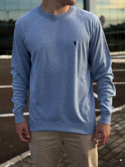 Maglione in Cotone Grigio