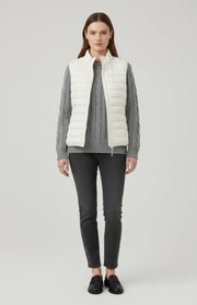 Gilet piumino reversibile