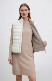 Gilet piumino reversibile