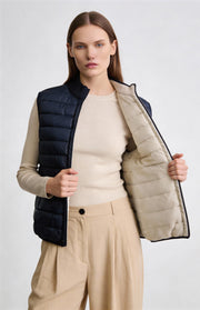 Gilet piumino reversibile