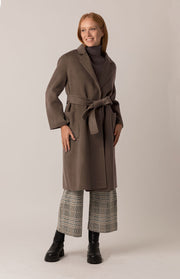 Cappotto vestaglia con cintura