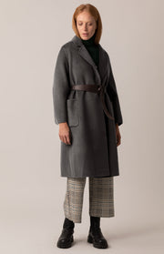Cappotto vestaglia con cintura