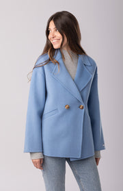Cappotto corto svasato