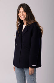 Cappotto corto svasato