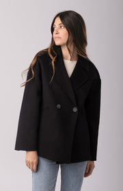 Cappotto corto svasato