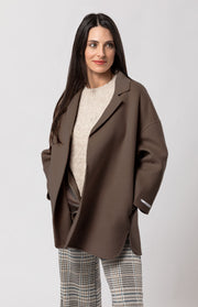 Cappotto corto oversize