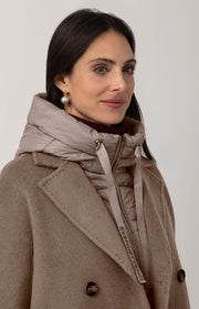 Cappotto 2 in 1 con cappuccio