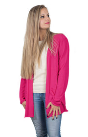 Cardigan lungo in cashmere