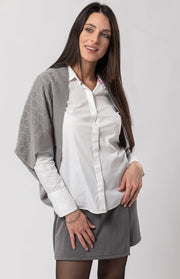 Cardigan mantella a rombi