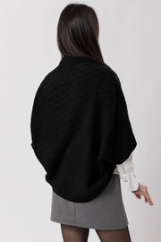 Cardigan mantella a rombi