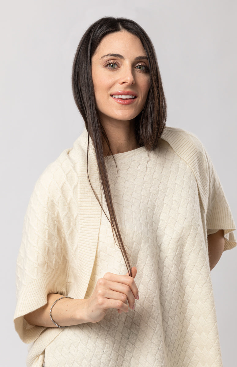 Cardigan mantella a rombi