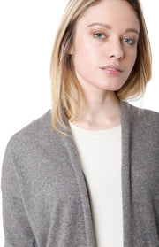 Cardigan lungo in cashmere