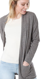 Cardigan lungo in cashmere
