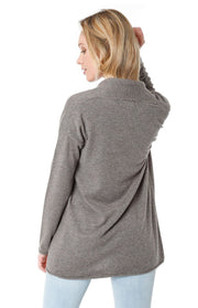 Cardigan lungo in cashmere