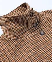 Cappotto corto a quadri Lorien