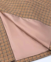 Cappotto corto a quadri Lorien