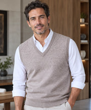 Gilet uomo Varek in maglia