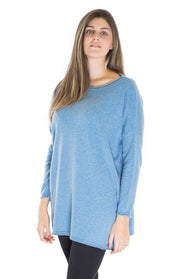 Maglione oversize a barchetta