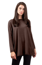 Maglione oversize a barchetta