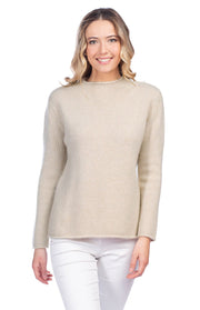 Maglione collo a cratere