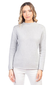 Maglione collo a cratere