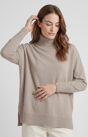 Dolcevita oversize in cashmere