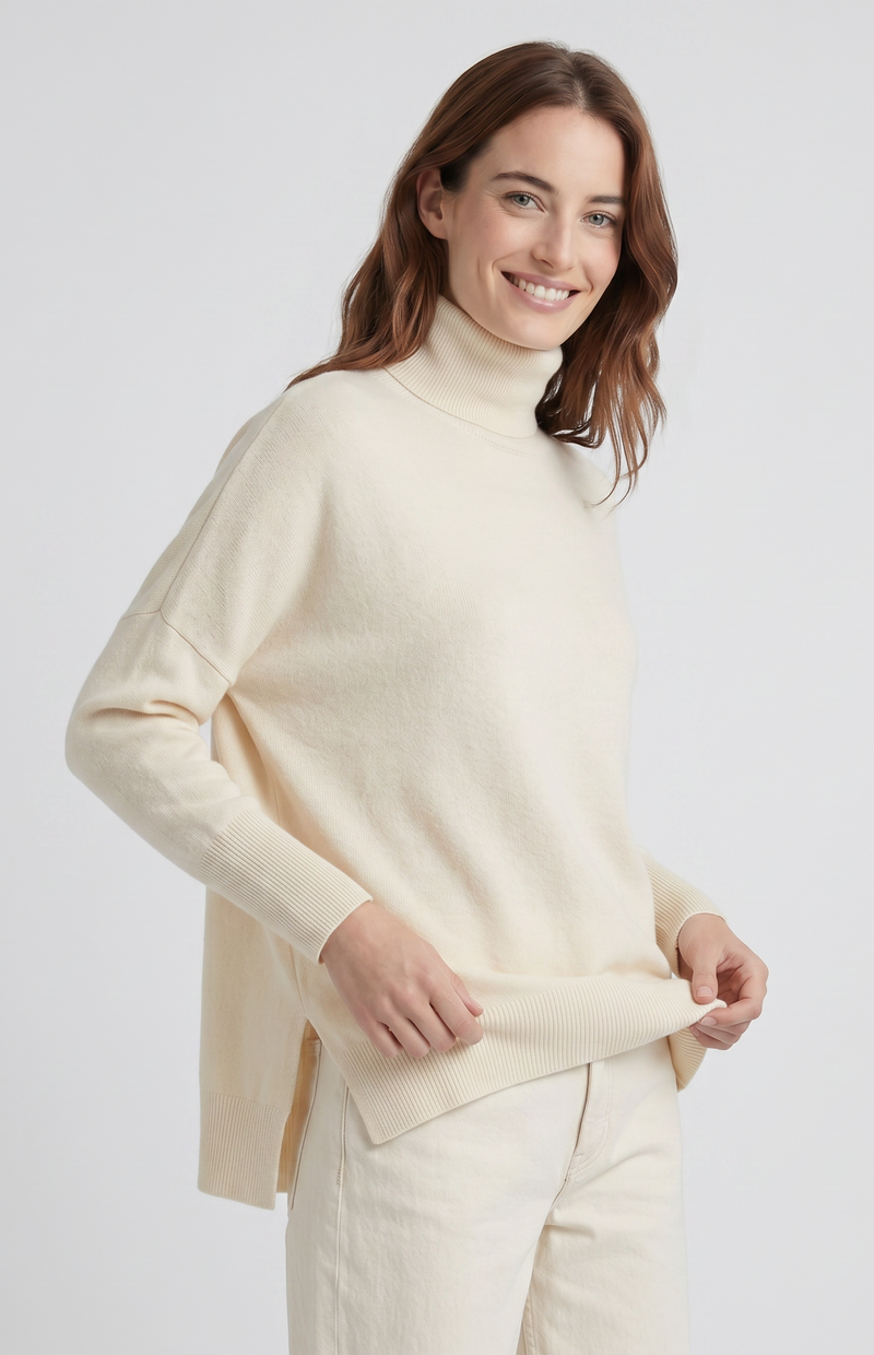 Dolcevita oversize in cashmere