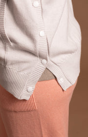 Felpa con cappuccio cotone e cashmere
