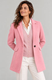 Gilet in cashmere con bottoni