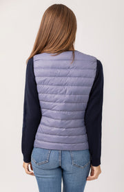 Gilet trapuntato leggero
