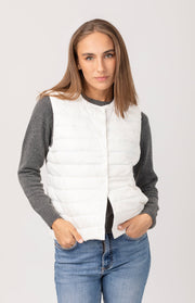 Gilet trapuntato leggero