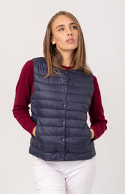 Gilet trapuntato leggero
