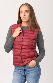 Gilet trapuntato leggero