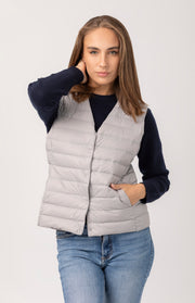 Gilet trapuntato leggero