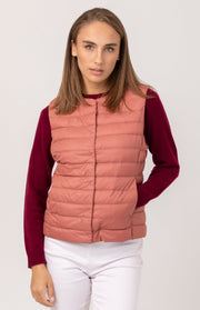 Gilet trapuntato leggero